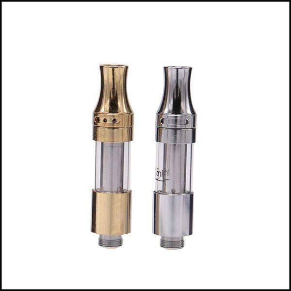 

100% Genuine Amigo Itsuwa Liberty V9 Vaporizer Pen Cartridges 0.5ml 1.0ml Gold Color Ceramic Glass Cartridge DHL FREE