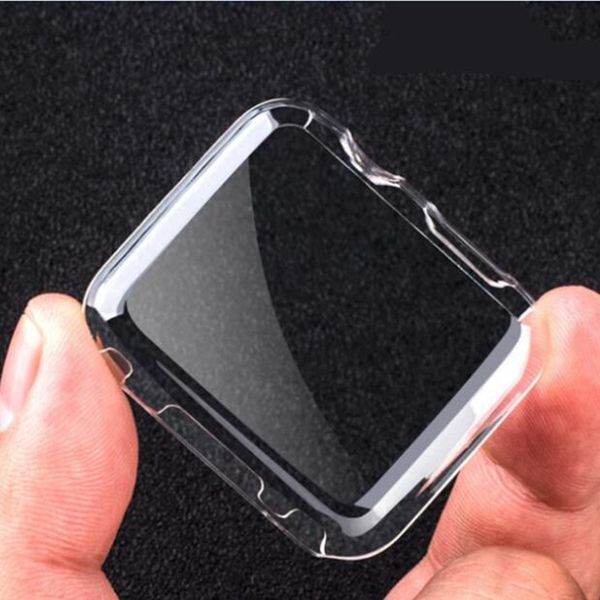 

Clear Hard watch Case Ultra Thin(0.5) Full Body Case for Apple iwatch smart Watch S4 S2 S3 38 40 42 44 MM cover protector case Shell GSZ207