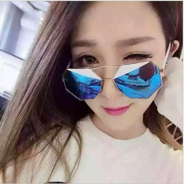 

fashion new sunglasses in europe and the united states, the sun glasses beach fashion sunglasses, White;black