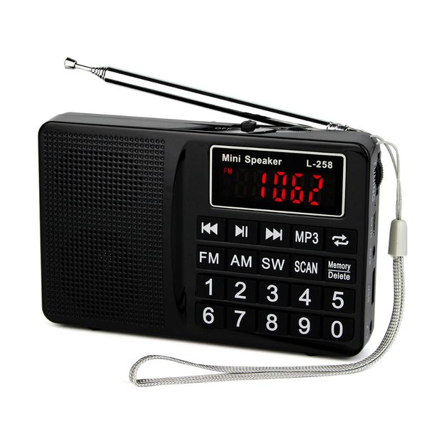 

Оптовая продажа-Радио FM/AM / SW Радио рекордер бас звук MP3 музыкальный плеер мультимедиа мини динамик портативный Радио Y4405A