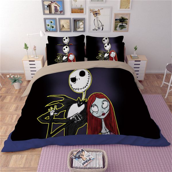 bedding nightmare before christmas bedding set bedclothes unique cheap christmas sheets