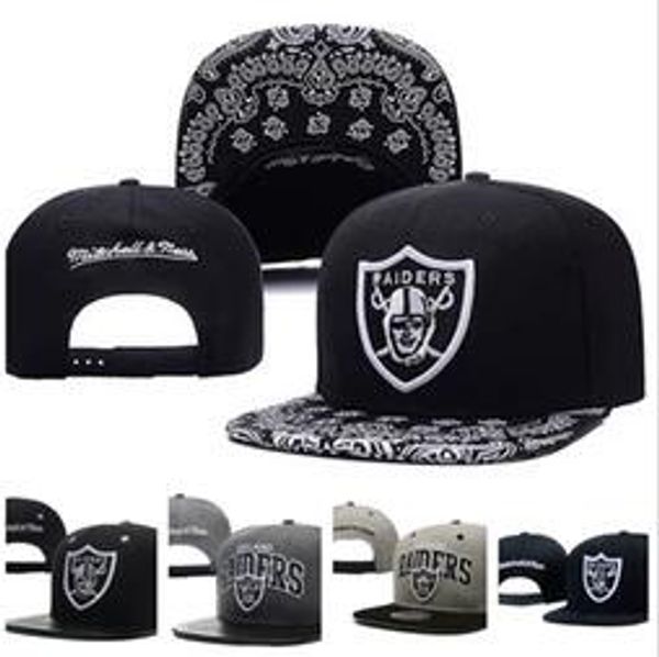 

высокое качество горячие продаж oakland raider привязать назад cap мужчины женщины headgear dicer черные серые летние спортивные шапки регул, Blue;gray