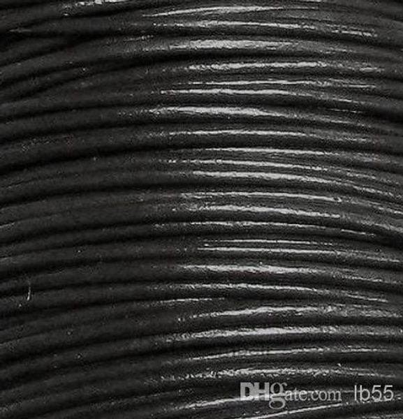 

оптовая 2мм hot best coffee black бесплатная доставка подлинная круглый 100% cow натуральной кожи ювелирных изделий шнура строка браслета ож, White;red