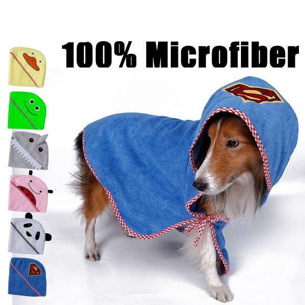 

pet fashion series dog bathing products dog towel 100% microfiber super soft absorbent pet towel 4 sizes 6 colors ic797