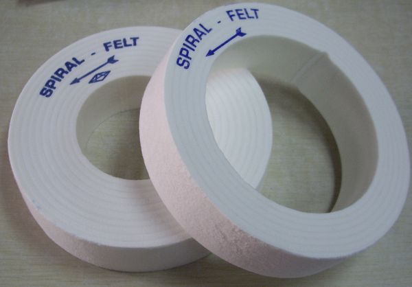 

Spiral Felt Disc Wool Polish Disc for Glass Beveling Machine Good Quality Free Ship