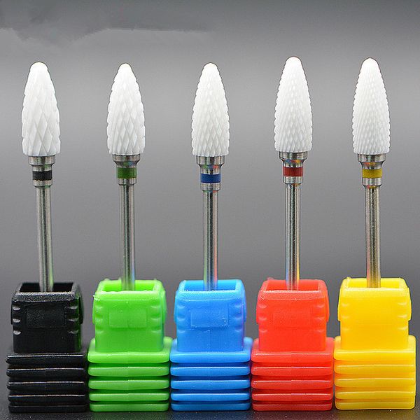 

ceramic nail drill bit for electric manicure machine accessories nail art tools electric manicure cutter nail files