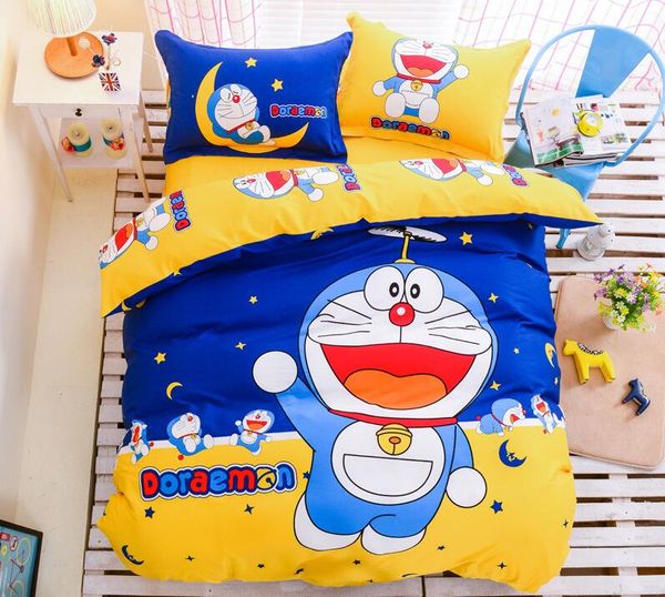 Doraemon Cotton Children Bedding Printing Animation Cartoon Home