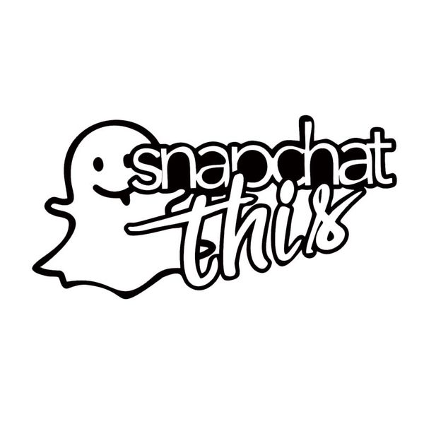 2019 Car Sticker For Snapchat This Sticker Funny Attractive Car Styling