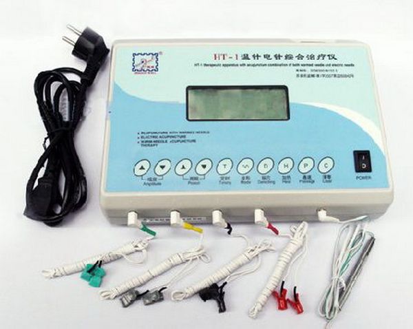 

4 output or 6 output lcd warmed needle microcomputer electrical acupuncture needle and moxibu tion therapeutical machine