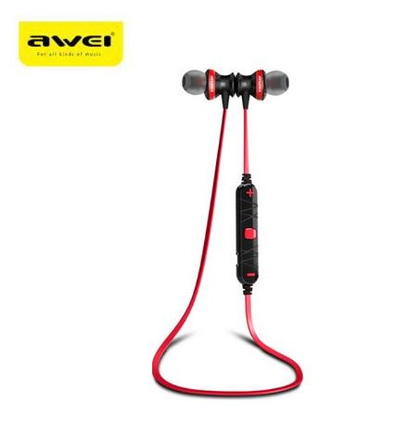 

AWEI A980BL Smart Earphone Sport Bluetooth Headphone ISO System Power Display Smart Noise Reduction HiFi Stereo Headset Free Shipping