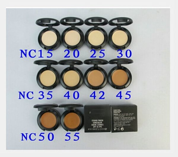 

бесплатная доставка!Новый макияж лица консилер 7 г 10 цветов(10 шт. / лот)