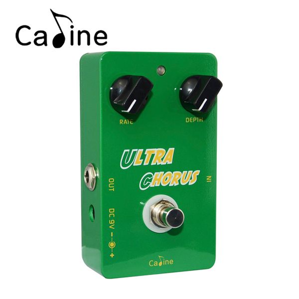 

caline cp-28 ultra chorus guitar effect pedal aluminum alloy true bypass guitarra part& music instrument