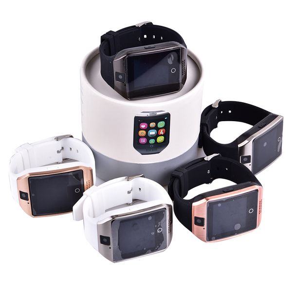 

q18 smart watch bluetooth smart watches for android phone with camera q18 support tf card nfc connection with retail package oth289