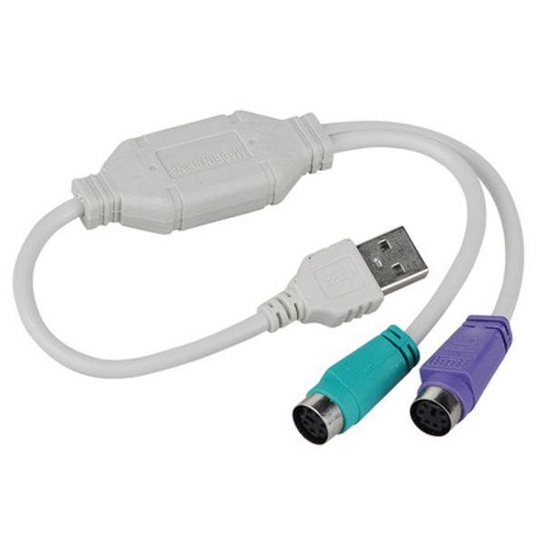 

USB Мужской PS / 2 PS2 Женский Кабель Адаптер Конвертер Использовать USB для PS2 Шнур Конв