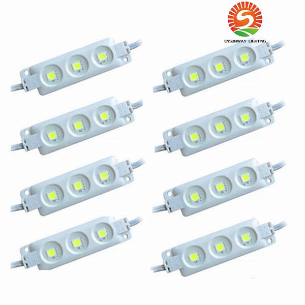 

Супер Яркие Светодиодные Модули 6500K Холодный Белый SMD 5630 / SMD 5050 RGB LED Чип Wateproof IP67 R / G