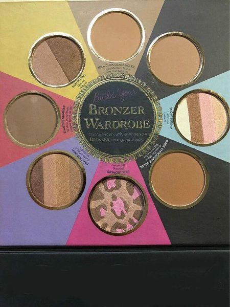 2017 Too Faced New The Little Black Book Of Bronzers Palette