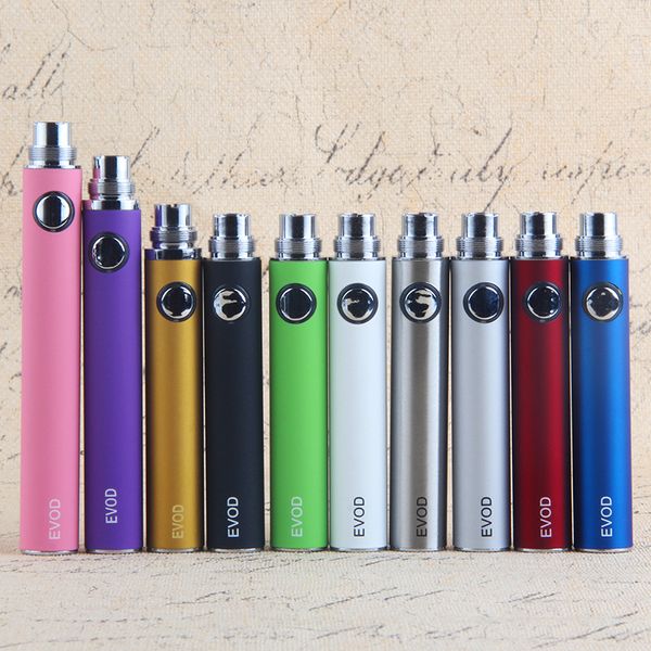 Baterias de caneta de cigarro eletrônico EGO vape 650 mAh 900mAh 1100mAh bateria eVod ecigs vapes