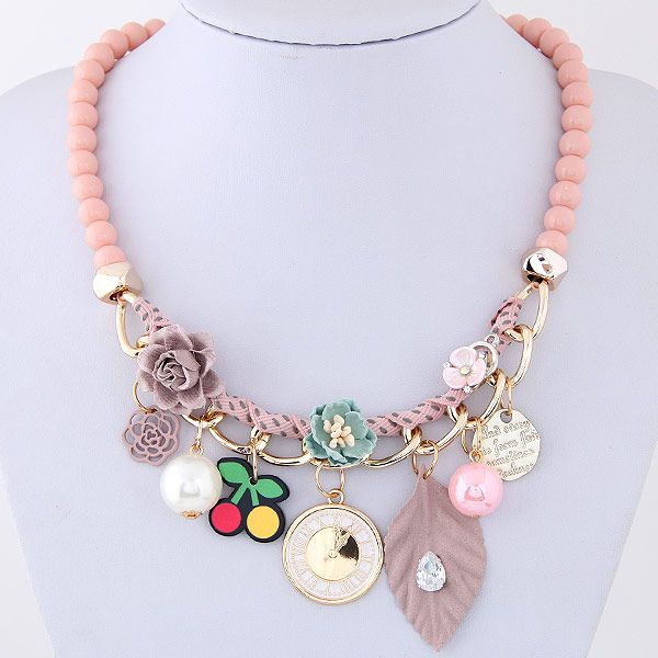 

2017 bohemian beads choker necklace women multi element necklaces & pendants collier femme maxi statement necklace collares, Golden;silver