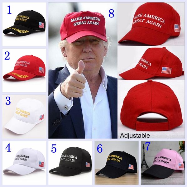 

Make america great again hat donald trump republican napback port hat ba eball cap u a flag men women fa hion cap yya206