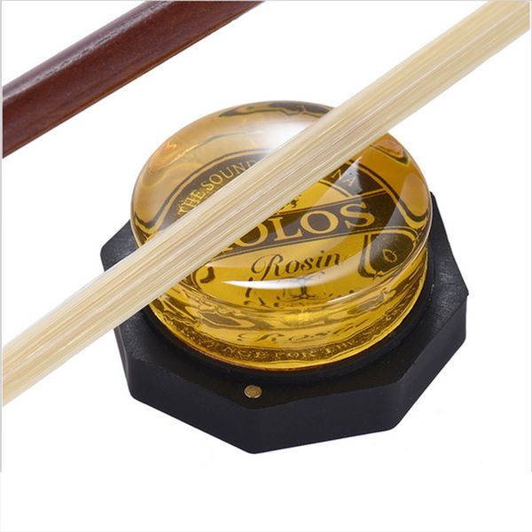 

transparent natural round rosin low dust rosin for violin cello viola bows - yellow