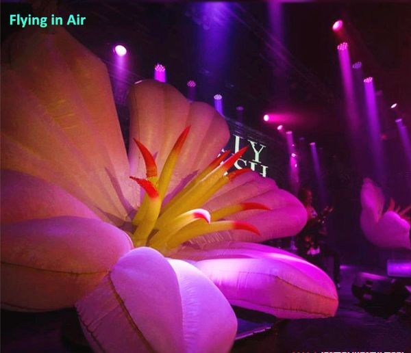 

2m/3m concert aritificial flower inflatable flower for stage/ceiling