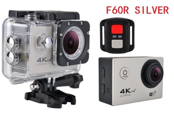 

2019-экшн-камера f60r 4k 30fps 1080p 60fps wifi 2.0" 170d шлем cam водонепроницаемая спортивная камера+ пульт дистанционного управления 7 цв