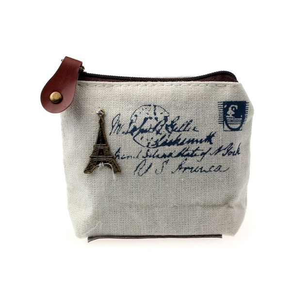 

wholesale- ladies canvas classic retro small change coin purse little key car pouch money bag girl's mini short coin holder wallet, Red;black