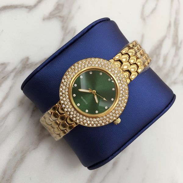

wholesale new model luxury gold women watch with full diamond fashion lady dress watch women watch famous dropshipping, Slivery;brown