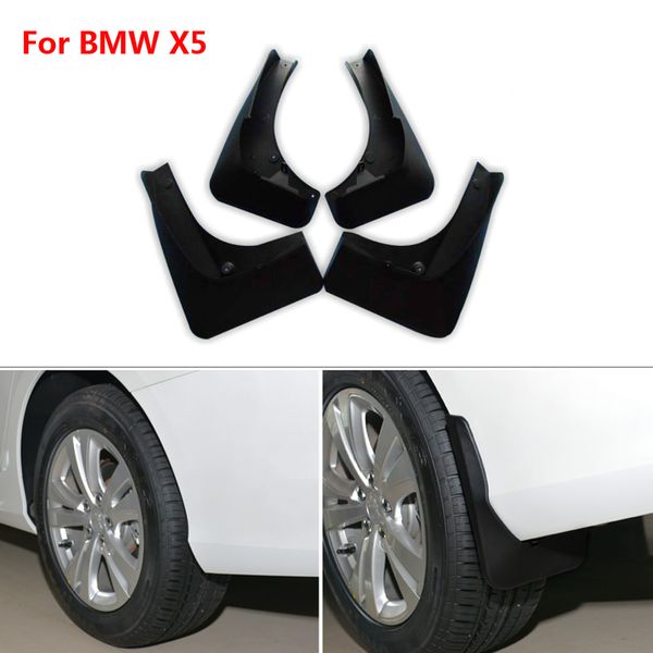 

brand new for bmw x5 4pcs abs mud flaps splash guards car fender mudguard