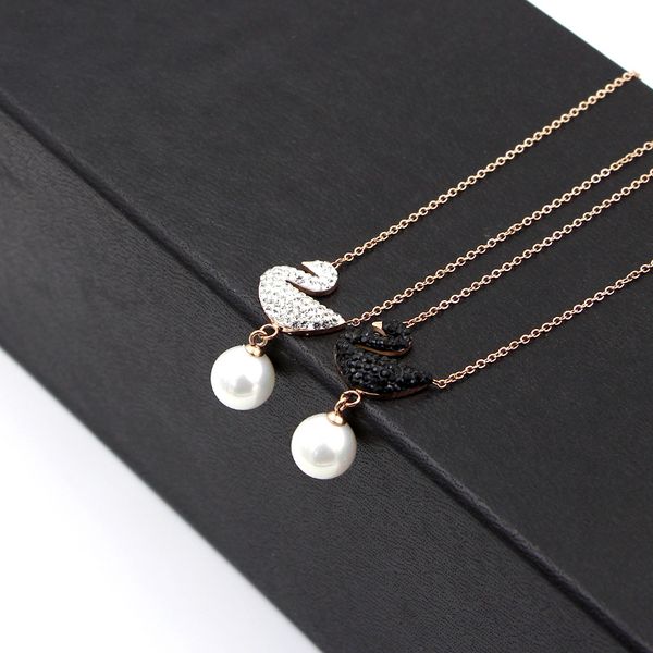 

Women Stainless Steel Chain necklaces & pendants Jewelry stainles stell fashion jewelry mother of pearl jewelry