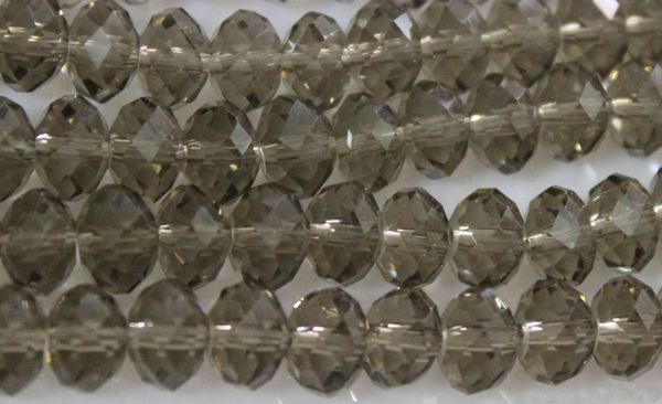 

1000pcs wholesale 4x6mm iron gray ab swarovski crystal gemstone loose white beads bead