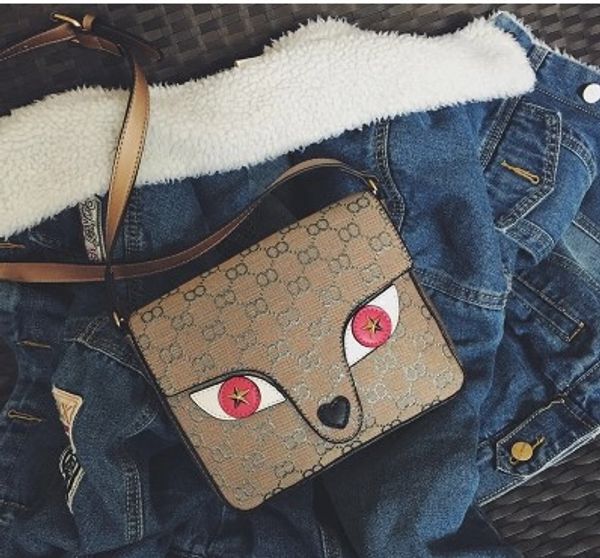 

2017 new bags. mini bag. fox. women's bags. fashion casual bag. canvas bag. small bag.cross body.shoulder bags.soft.flap