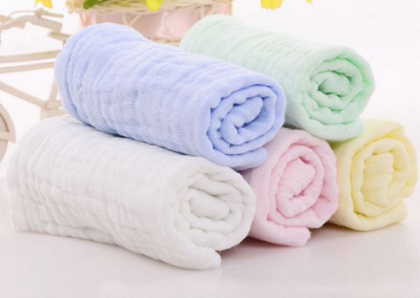 Baby Muslin Washcloths и полотенца, натуральные органические ватки из ватных хлопка, ручное полотенце, муслинская мышка для чувствительной кожи