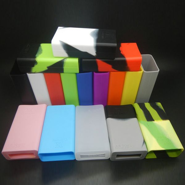 

Colorufl Xcube Mini Silicone Case Protective Sleeve Cover for X cube Mini TC Battery 75watt Temperature Control Mod DHL Free