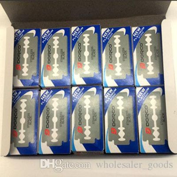 

2017 personna double edge stainless steel blades 100 pcs safety barber shaving razor