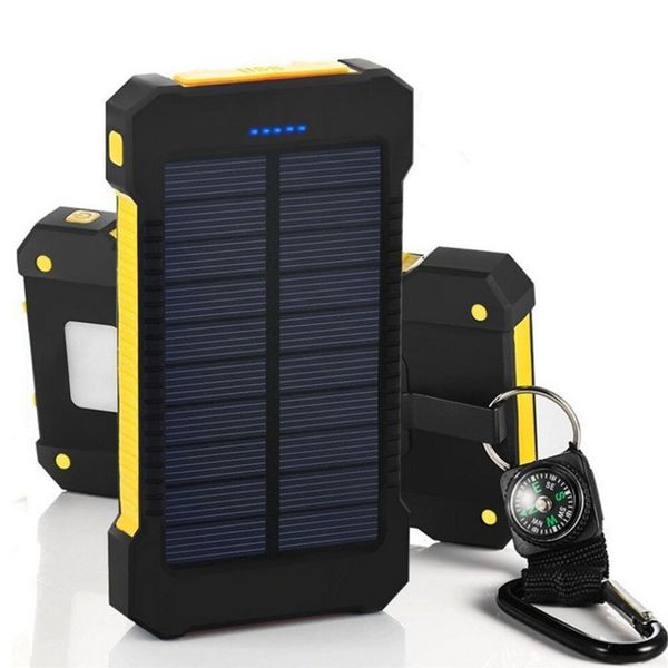 

Solar power bank dual u b power bank 20000mah external battery portable charger bateria externa pack for iphone am ung mobile phone