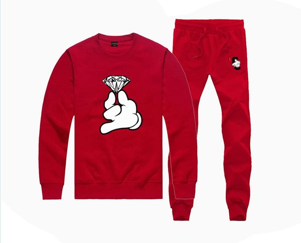 

s-5xl men crooks and castles hip hop o-neck suit cotton sweatshirts black letter spring baseball uniform