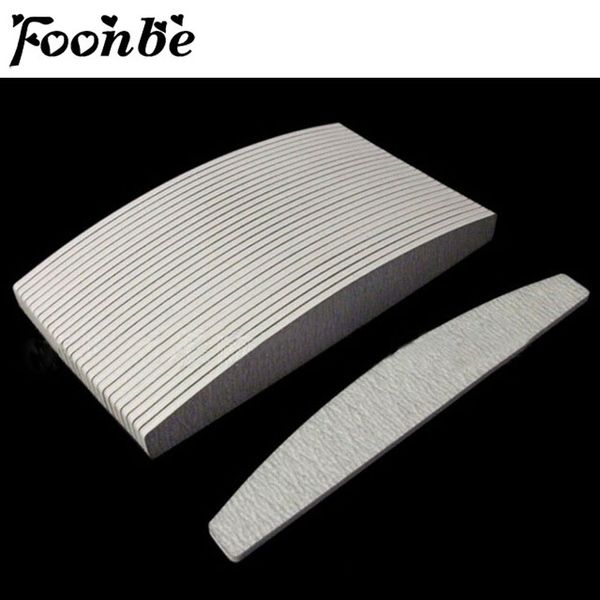 

wholesale- 50pcs/lot grey acr nail file buffer 100/180 nail art sanding buffer files for salon manicure uv gel tips pedicure tool