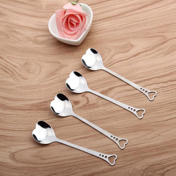 

14.3 * 3.2 см любители кухни сердце любовь кофе чай мерная ложка свадебный любовник выступает из нержавеющей стали ужин посуда кофейная ложк