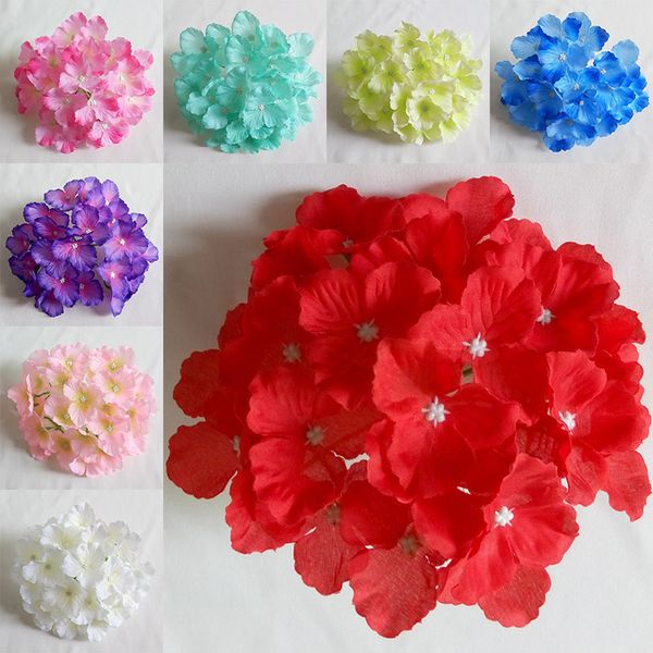 

artificial flowers hydrangea flower heads wedding party decoration supplies simulation fake flower head home decorations wx9-69