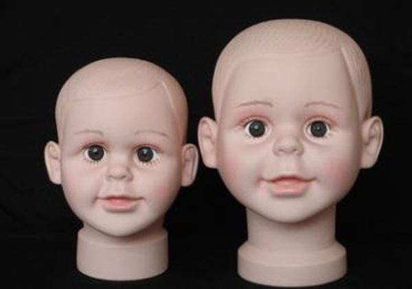 2019 High Quality Professional Baby Hair Wigs Doll Head Kids
