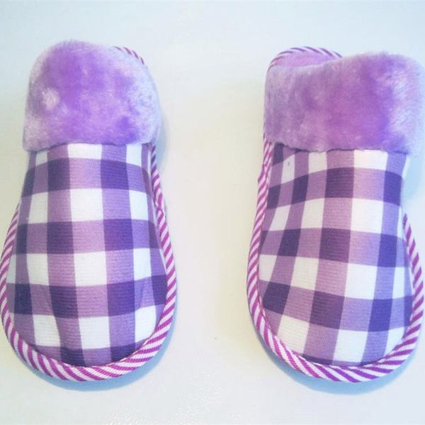 

10pairs 2017 comfortable soft home slippers cotton warm winter slippers, Black