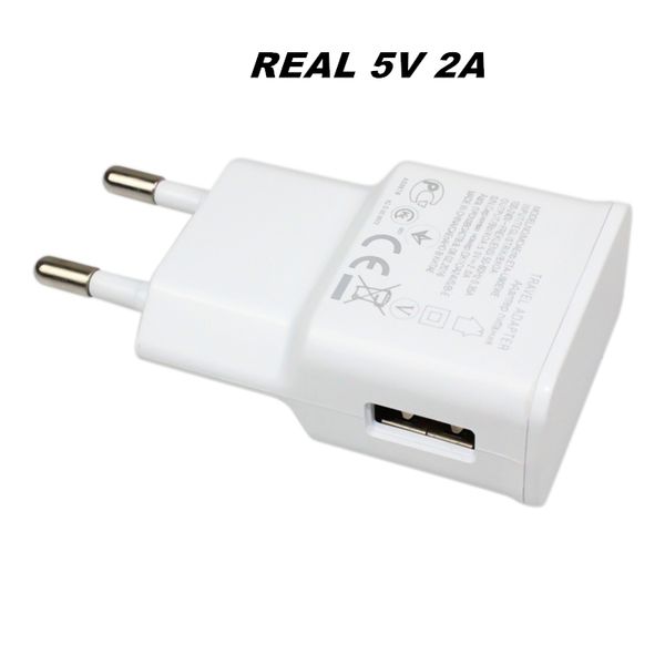 

real full 5 в 2a высокое качество usb зарядное устройство адаптер путешествия для samsung ес сша plug