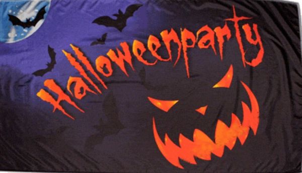 Halloween Flag 3ft X 5ft Polyester Banner Flying 150 90cm Custom