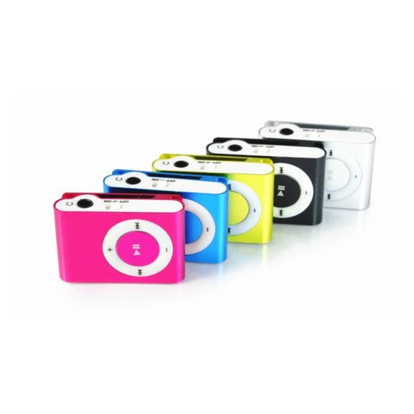 

Mini clip mp3 player colorful upport mp3 player with earphone u b cable retail box upport micro d tf card whole ale