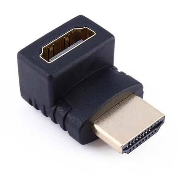 

new hdmi male to hdmi female cable adaptor converter extender 270/90 degree angle for 1080p hdtv for hdmi adapter