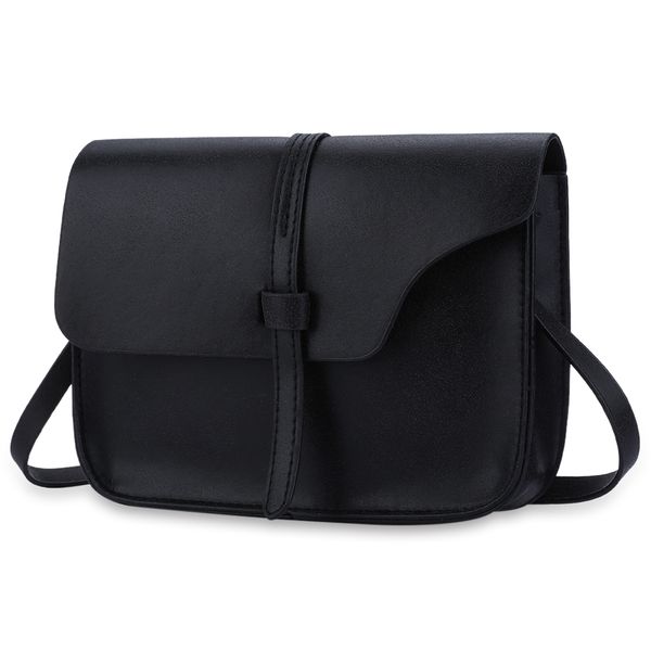 

wholesale-2016 vintage frosted leather women shoulder bag spring summer mini bags for female belt small flap crossbody messenger bags