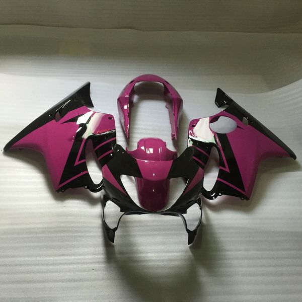 

injection mold fairing kit for honda cbr600 f4 1999 2000 pink black white motorcycle fairings parts 99 00 cbr600f4