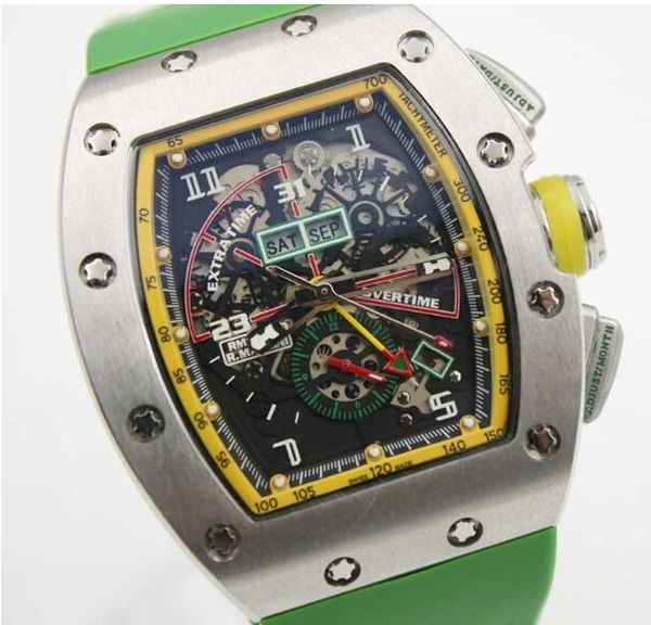 

2017 men 039 port watche luxury brand new pecial men automatic mechanical le man cla ic ca e men watch green rubber trap