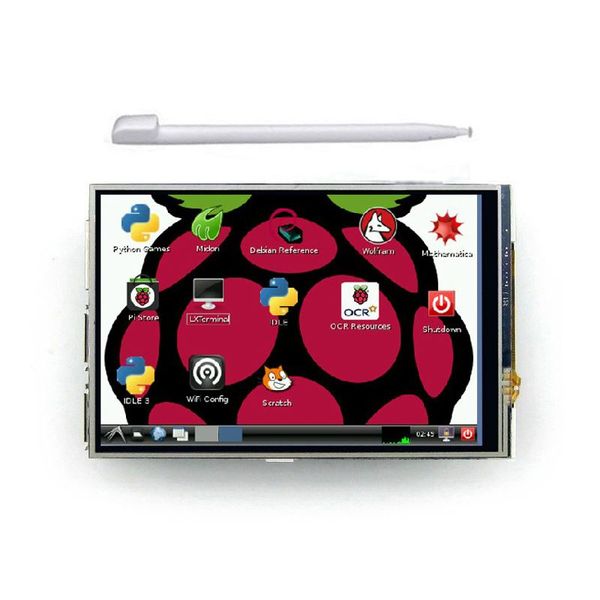 Бесплатная доставка Raspberry Pi 3 ЖК-3,5-дюймовый сенсорный TFT - дисплей модуль + стилус совместим с Raspberry Pi 2 модель B